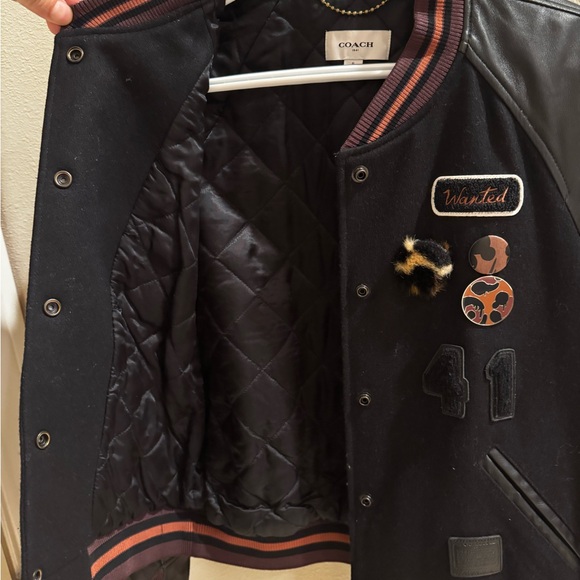 Coach Letterman jacket bomber - Picture 4 of 9